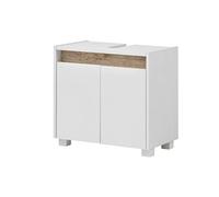 Schildmeyer Cosmo 146316 - Mobile base lavabo, 57 x 54,5 x 33 cm (L x A x P), bianco
