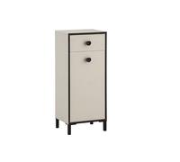 Schildmeyer Edda 159680 - Highboard, 40,3 x 33,5 x 96,4 cm, colore: Panna