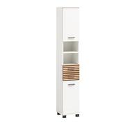 Schildmeyer Katta 158589 - Mobile alto effetto pannello acustico, 30,3 x 32,6 x 180,9 cm, colore: Bianco opaco