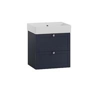 Schildmeyer Lavabo Jesper, materiale legno, blu notte, 50 x 40 x 57 cm