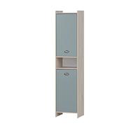 Schildmeyer Lindholm 154382 - Armadio alto in legno di quercia, 40,2 x 33 x 176,3 cm