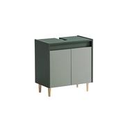 Schildmeyer Lovis 157031 - Mobile base lavabo, 56,9 x 33 x 60,1 cm, verde bosco - verde pistacchio