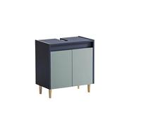 Schildmeyer Lovis 157032 - Mobile base lavabo, 56,9 x 33 x 60,1 cm, blu notte - blu tortora