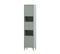 Schildmeyer Mobile alto Ando, derivati del legno, pistacchio/oro, 40,3 x 33 x 181,6 cm