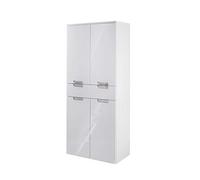 Schildmeyer Mobile alto Rilana 700861, bianco lucido, 159 x 65 x 35 cm
