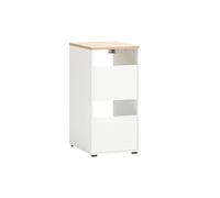 Schildmeyer Solea 158882 - Armadietto multiuso, 45,1 x 60 x 95,8 cm, colore: Bianco opaco