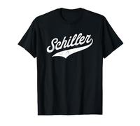 Schiller Maglietta con Stampa Grafica Economica