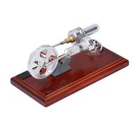 Schimer Generatore di Corrente a Combustione Esterna Modello Motore Stirling Fai-da-te Progettato per Progetti Scientifici e Presentazioni in datto per 8 Anni e Oltre