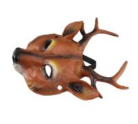 Schimer Maschera da cervo per feste, design unico con animali, confortevole