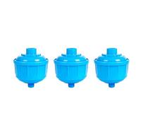 Schimer Mini Filtro Monouso per Sifone Aria/acqua, Filettatura da 1/4 di | Compatibile con Spruzzatori di Vernice HVLP, Flusso Elevato con Bassa Caduta di Pressione, Confezione da 3 in Plastica,