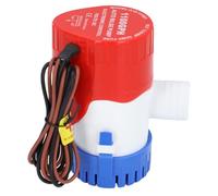 Schimer Pompa di Sentina Elettrica 1100GPH Pompa Sommergibile Efficiente per Yacht RV e Barca Sollevamento da 4 M (12V)