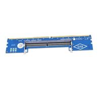 Schimer Scheda Adattatrice DDR5, Convertitore di Memoria da Laptop a | Supporta 7/8/10/Vista, Progettazione di Schede PCB, Ideale per la Diagnostica del Modulo DDR5 per laptop.
