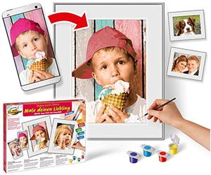 Schipper 602130733 Colour Your Darling Vernice da Numeri Board