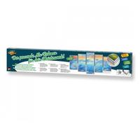 Schipper Dipingere con i Numeri, Cornice in Alluminio polittico 132 x 72 cm, Argento Senza Vetro per la Tua Opera d'Arte, Facile da Montare, Colore, 605280901