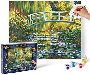 Schipper 609130620 - Dipingi coi Numeri, Il Ponte Giapponese di Claude Monet
