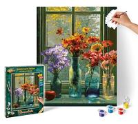 Schipper 609130905 - Dipingere Con I Numeri - Amore Per I Fiori - Nuovo