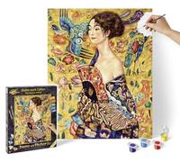 Schipper 609130915 Dipingere con i numeri, signora con scomparti - Dipingi immag