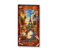 Schipper 609220941 - Pittura Con Numeri - Città Dell’Amore - Novità 40x80cm
