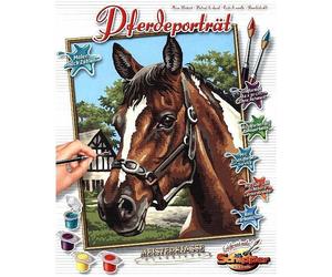 Schipper 609240381 - Dipingere Per Numeri - Ritratto Di Cavallo - Nuovo