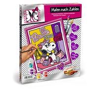 Schipper 609440725 - Dipingi con i Numeri - Peanuts Belle a Parigi, 20 x 25 cm