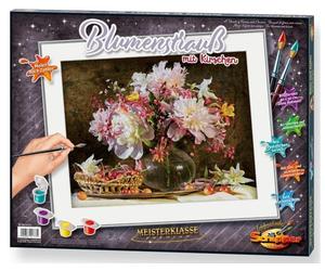 Schipper Dipingere con i Numeri - Bouquet di Fiori con Ciliegie - 1 pz.