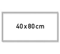 Schipper Malen nach Zahlen/Alurahmen Silber 40 x 80 cm