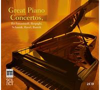 Sergei Rachmani Great Piano Concertos, Rachmaninoff, Respighi, Schmidt, Rav (CD)