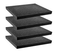 schiuma a forma di cubo, inserto in schiuma per attrezzi da ritagliare e utensili, con valigetta di protezione