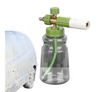 schiuma a neve, bottiglia ad alta pressione, schiuma per cannone, ugello regolabile con attacco rapido per tubo flessibile per cortile, parabrezza e patio