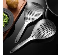 Schiuma Acciaio 304 per Filtrazione Olio e Servizio Pasta 34,6 cm