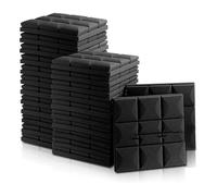 Schiuma acustica a nido d'ape, Pannelli In Schiuma Acustica 30x30x(2,5-5) cm Multicolor Confezione da 6/12/24 pz(12 PCS-2.5CM THICK)