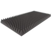 Schiuma acustica tipo 100 x 50 x 7 piramide in schiuma per isolamento acustico efficace.