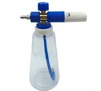 Schiuma ad alta pressione con ugello spray regolabile, pentola in acciaio inossidabile e schiuma ABS per la pulizia dell'autolavaggio, accessorio lancia rotante a 360 gradi (blu)