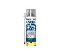 SCHIUMA BIANCO PERLA ADESIVA RAPIDA FISSAGGIO PIATTO DOCCIA SARATOGA 500 ml
