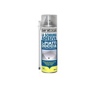 SCHIUMA BIANCO PERLA ADESIVA RAPIDA FISSAGGIO PIATTO DOCCIA SARATOGA 500 ml
