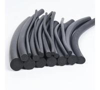 schiuma circolare solida, Guarnizione in gommapiuma con striscia di tenuta rotonda, dimensioni multiple, confezione varia(Dia 11mm 3m)
