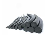 schiuma circolare solida, Guarnizione in gommapiuma rotonda in spugna nera, misure multiple, 1-10 metri(11mm,10 Meter)