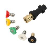 Schiuma con ugello for lavaggio auto a cinque colori e adattatore rapido, accessorio speciale, compatibile con pistola ad acqua ad alta pressione KARCHER K2-K7(C)