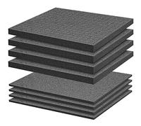 schiuma Cubo e cassetta degli attrezzi in schiuma - 8 pezzi 300 x 300 x 12,5 mm - Inserto per valigia, tablet e miniature