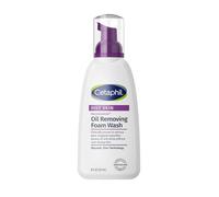 Schiuma detergente viso dermatologica per pelle grassa e acneica Cetaphil 237 ml