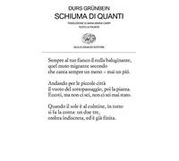 Schiuma di quanti. Testo originale a fronte