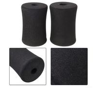 Schiuma di ricambio per cuscinetti per panca pesi e per macchine Leg Curl, 2 pezzi per 22 tubi da 25 mm, facile da usare (120 x 80)