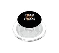 Schiuma dolce schiuma divertente barista amanti del caffè Latte Artists PopSockets PopGrip per MagSafe
