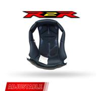 Schiuma interna per caschi da moto Kyt R2R Noir XS
