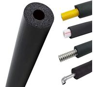 Schiuma isolante per tubi, Guaina protettiva in spugna for la conservazione del calore, tubo in polietilene nero(13MMX15MMX1.8M)