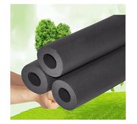 Schiuma isolante per tubi, Manicotto antigelo for tubi 'acqua in gomma ad alta densità for esterni, calore del condizionatore d'aria nero(25MMx9MMx1.8M)