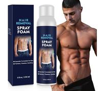 Schiuma per depilazione indolore, depilazione, spray per la depilazione, zona bikini, zona intima, pubica, gambe, ascelle e corpo, formula delicata per tutti i tipi di pelle, 150 ml