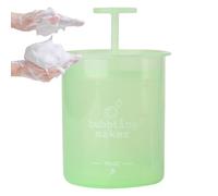 Schiuma per il lavaggio del viso - Schiuma manuale per la pulizia del viso, schiuma per la pulizia del viso portatile, schiuma detergente per il viso, schiuma per la cura della pelle, shampoo