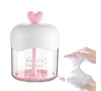 Schiuma per il viso, strumento per la pulizia del viso, detergente per il viso, strumento per la cura della pelle, per la cura della pelle con manico antiscivolo in schiuma fine e delicata per casa