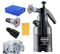 schiuma per rondella di pressione, pulizia auto e fornitura al dettaglio con impugnatura ergonomica, schiuma per lavaggio auto, Upgraded Watering Can Honeycomb Sponge + Car Wash Towel, Se